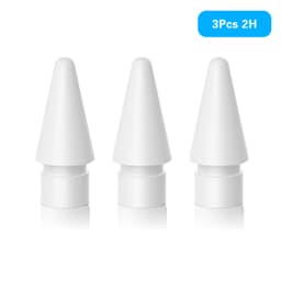 New Tip for Apple Pencil Tip Nib for Apple Pencil 1st 2nd Generation 1 2th Gen Pencil Replacement Tip 2H 2B 4.0 Transparent Nib