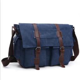 Men's Vintage Canvas Bag Men Casual Crossbody Bag For Men Messenger Bag Man Travel Shoulder Bags Bolsa Masculina High Quality