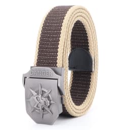 Canvas Automatic Buckle Belt for Men Tactical Army High Quality 4mm Thick 38mm Wide Pants Accessories New Outdoor Training Belt