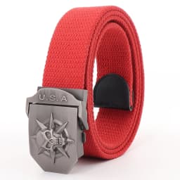 Canvas Automatic Buckle Belt for Men Tactical Army High Quality 4mm Thick 38mm Wide Pants Accessories New Outdoor Training Belt