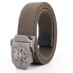 Canvas Automatic Buckle Belt for Men Tactical Army High Quality 4mm Thick 38mm Wide Pants Accessories New Outdoor Training Belt