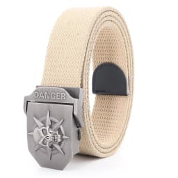 Canvas Automatic Buckle Belt for Men Tactical Army High Quality 4mm Thick 38mm Wide Pants Accessories New Outdoor Training Belt