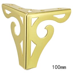 4pcs 10/12.5cm Hollow Carving Metal Furniture Legs Sofa Legs Cupboard Table Bed Legs with Screws Furniture Foot Level