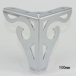 4pcs 10/12.5cm Hollow Carving Metal Furniture Legs Sofa Legs Cupboard Table Bed Legs with Screws Furniture Foot Level