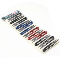 12pcs Tailor Scissors Cross Stitch Garment High Quality U Shape Spring Sewing Scissors Tool Diy Thread Yarn Embroidery Patch