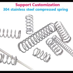 Stainless Steel Compression Spring Wire Diameter 1.2mm Y-type Rotor Return Spring 304 SUS Compressed Spring  10PCS