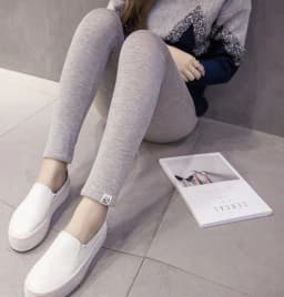 Autumn Winter Skinny Maternity Legging Elastic Waist Belly Pencil Pants Clothes for Pregnant Women Thick Warm Pregnancy