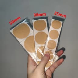 100/500Pcs Kraft Paper Stickers Round Blank Labels For Handmade Gift Tag Paper DIY Envelope Sealing Stickers Stationery