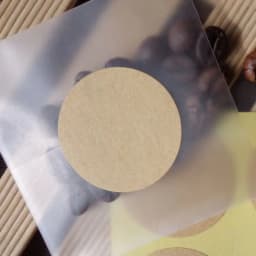 100/500Pcs Kraft Paper Stickers Round Blank Labels For Handmade Gift Tag Paper DIY Envelope Sealing Stickers Stationery