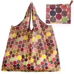 BIG Eco-Friendly Folding Shopping Bag Reusable Portable Shoulder Handbag for Travel Grocery Fashion Pocket Tote