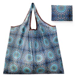 BIG Eco-Friendly Folding Shopping Bag Reusable Portable Shoulder Handbag for Travel Grocery Fashion Pocket Tote