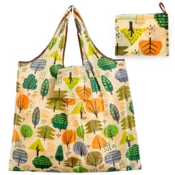 BIG Eco-Friendly Folding Shopping Bag Reusable Portable Shoulder Handbag for Travel Grocery Fashion Pocket Tote