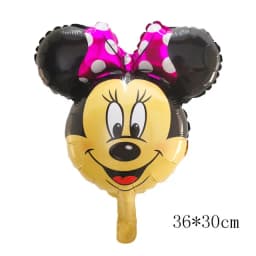 Giant Mickey Minnie Mouse Balloons Disney Cartoon Foil Balloon Baby Shower Birthday Party Decorations Kids Classic Toys Air Gift