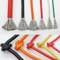 1M/5M Heat-resistant cable 30 28 26 24 22 20 18 16 15 14 12 10 8AWG Ultra Soft Silicone Wire High Temperature Flexible Copper