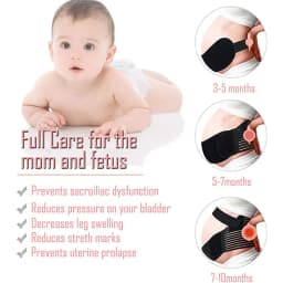 M-3XL Women Maternity Belt Waist Care Abdomen Support Brace Protector Support Belly Band Back Clothes Adjustable Mujer Pregnancy