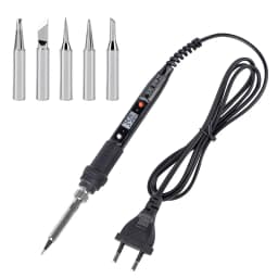 JCD Electric soldering iron 80W LCD Digital Display Adjustable temperature soldering iron tips 220V/110V Welding solder tools