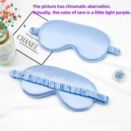 Imitated Silk Eye Patch Shading Sleep Eye Mask Eyepatch Travel Relax Cover Eyeshade Health Sleeping Shield Eye Care Tools