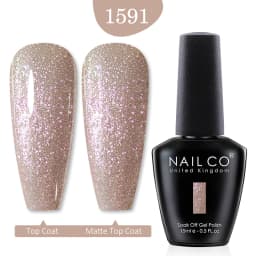 NAILCO 15ml Gel Nail Polish Semi-permanent Hybrid Varnish Black Red Color Gel Polish Nail Art UV Nail Supplies For Professionals