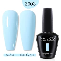 NAILCO 15ml Gel Nail Polish Semi-permanent Hybrid Varnish Black Red Color Gel Polish Nail Art UV Nail Supplies For Professionals