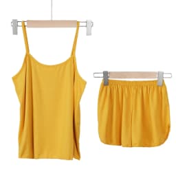 Summer Pajamas Set for Women Sexy Home Clothes SleepwearTank Top Suits with Shorts Cute Underwear Soft Nightwear Sleeveless