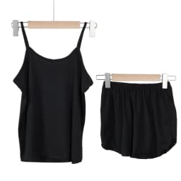 Summer Pajamas Set for Women Sexy Home Clothes SleepwearTank Top Suits with Shorts Cute Underwear Soft Nightwear Sleeveless