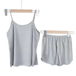 Summer Pajamas Set for Women Sexy Home Clothes SleepwearTank Top Suits with Shorts Cute Underwear Soft Nightwear Sleeveless