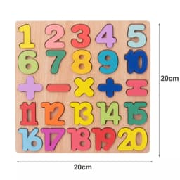 Baby Wooden Montessori Puzzle Child Game Wooden Puzzle 3D Cartoon Animal Puzzle Babies Toys Puzzles For Kids 1 2 3 Year Old
