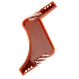 Men Beard Comb Hairdressing Beard Care Transparent Appearance Moustache Moulding Comb Shaping Styling Template ruler combs
