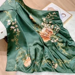 2022 Design brand foulard Neckerchief Shawl Wraps Print Silk Satin Scarf square Women Muslim Hijab Elegant Headband Bandana