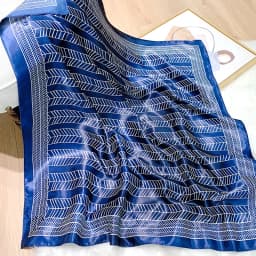 2022 Design brand foulard Neckerchief Shawl Wraps Print Silk Satin Scarf square Women Muslim Hijab Elegant Headband Bandana