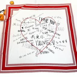 90cm Manual Hand Rolled Twill Silk Scarf Women LOVE YOU Print Curled Square Scarves Wraps Echarpe Foulards Femme Bandana Hijab