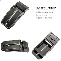 VATLTY Official Genuine Men's Leather Belt Natural Cowhide 3cm Thin Belt Alloy Automatic Buckle Trouser Belt 130cm Brown Girdles