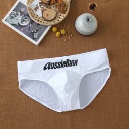 Men's briefs milk silk low waist elastic stereo comfort aussiebum