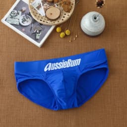 Men's briefs milk silk low waist elastic stereo comfort aussiebum