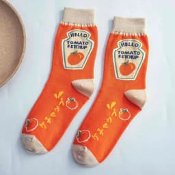 Streetwear Spring Autumn Cartoon Grid Woman Socks Cotton Kawaii and Funny Socks Women 12601