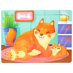 15*11cm 12pcs Wood Puzzle Kids Educational Toys Cartoon Animal/Traffic 3dD Wooden Puzzle Jigsaw Toys For Children Gifts