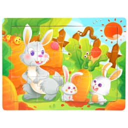 15*11cm 12pcs Wood Puzzle Kids Educational Toys Cartoon Animal/Traffic 3dD Wooden Puzzle Jigsaw Toys For Children Gifts