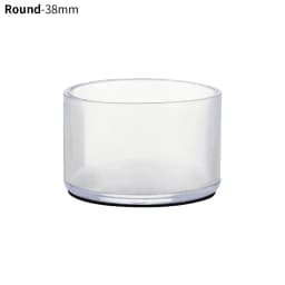 4pcs Non-Slip Oval Chair Leg Caps Feet Protector Pads Silicone Furniture Table Covers Socks Dust Cover Leveling Feet Round Botto