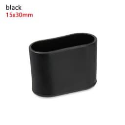 4pcs Non-Slip Oval Chair Leg Caps Feet Protector Pads Silicone Furniture Table Covers Socks Dust Cover Leveling Feet Round Botto