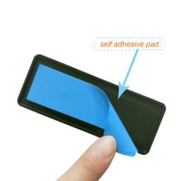 AOHEWEI 1PC Self Adhesive Reflectors Rectangular Safety Mark Signal Strip Rear Position for Car Cycle Carriers Fence Gate Post