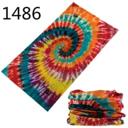 1451-1500 Outdoor Magic Bandana Cycling Sunshade Scarf Polyester Hiking Neck Cover Fishing Windproof Headband Multi Use Mask