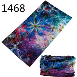 1451-1500 Outdoor Magic Bandana Cycling Sunshade Scarf Polyester Hiking Neck Cover Fishing Windproof Headband Multi Use Mask