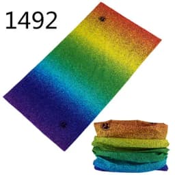 1451-1500 Outdoor Magic Bandana Cycling Sunshade Scarf Polyester Hiking Neck Cover Fishing Windproof Headband Multi Use Mask