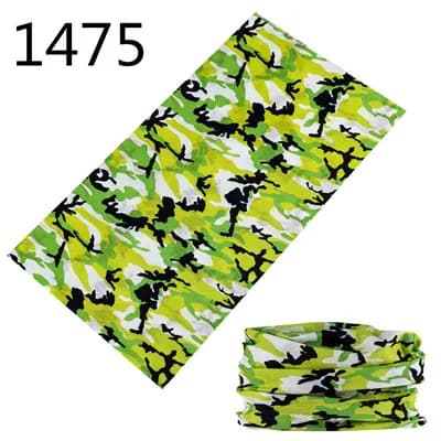 1451-1500 Outdoor Magic Bandana Cycling Sunshade Scarf Polyester Hiking Neck Cover Fishing Windproof Headband Multi Use Mask