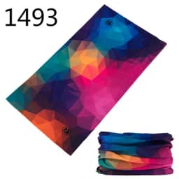 1451-1500 Outdoor Magic Bandana Cycling Sunshade Scarf Polyester Hiking Neck Cover Fishing Windproof Headband Multi Use Mask