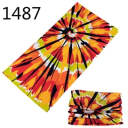 1451-1500 Outdoor Magic Bandana Cycling Sunshade Scarf Polyester Hiking Neck Cover Fishing Windproof Headband Multi Use Mask