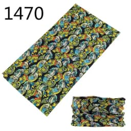 1451-1500 Outdoor Magic Bandana Cycling Sunshade Scarf Polyester Hiking Neck Cover Fishing Windproof Headband Multi Use Mask