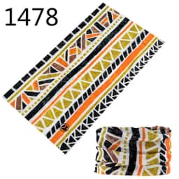 1451-1500 Outdoor Magic Bandana Cycling Sunshade Scarf Polyester Hiking Neck Cover Fishing Windproof Headband Multi Use Mask