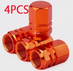 Aluminum Alloy Car Wheel Tire Valve Caps Tyre Rim Stem Covers Airdust Waterproof For Automobiles Motorcycles Trucks Bikes