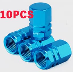 Aluminum Alloy Car Wheel Tire Valve Caps Tyre Rim Stem Covers Airdust Waterproof For Automobiles Motorcycles Trucks Bikes